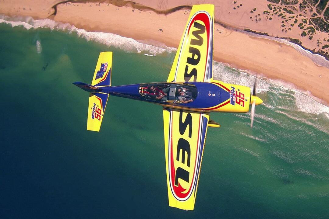 Ultimate Aerobatics with Matt Hall Racing Marks Point NSW