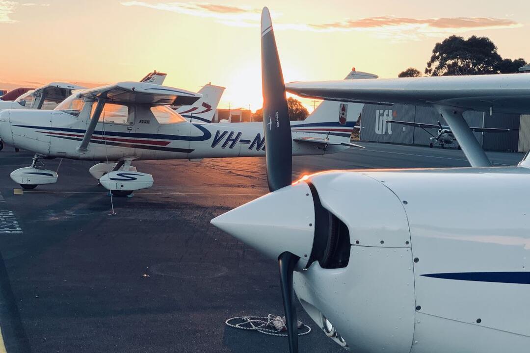 Twilight Flight of Melbourne CBD Moorabbin VIC