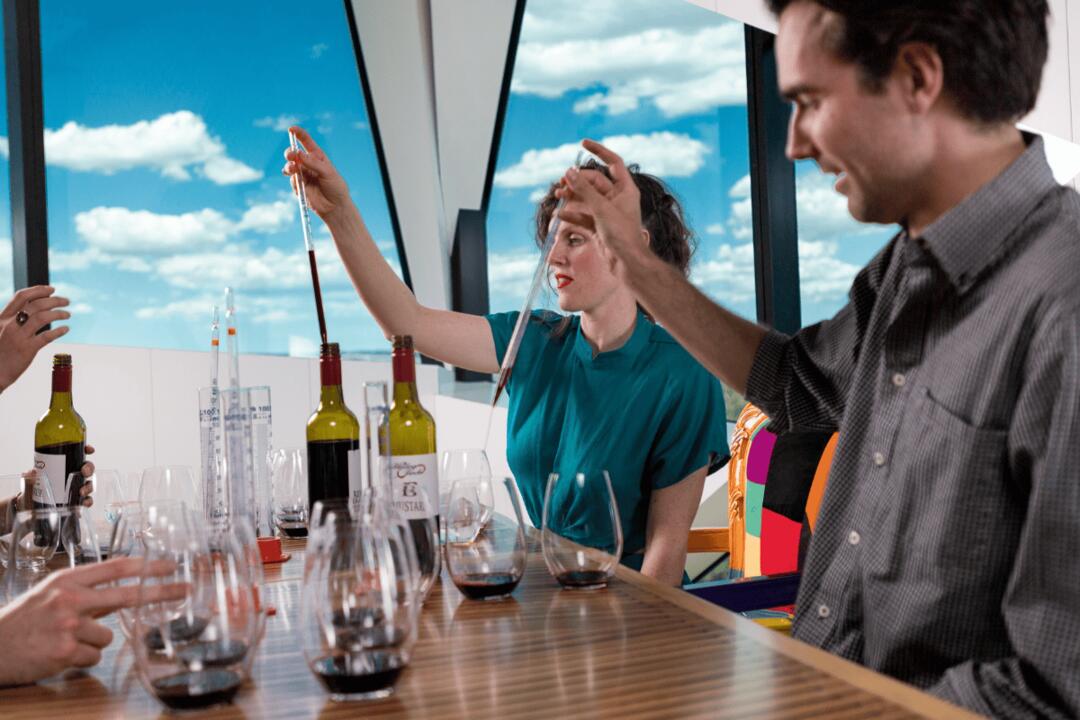 The Blending Bench with Degustation for Two McLaren Vale SA