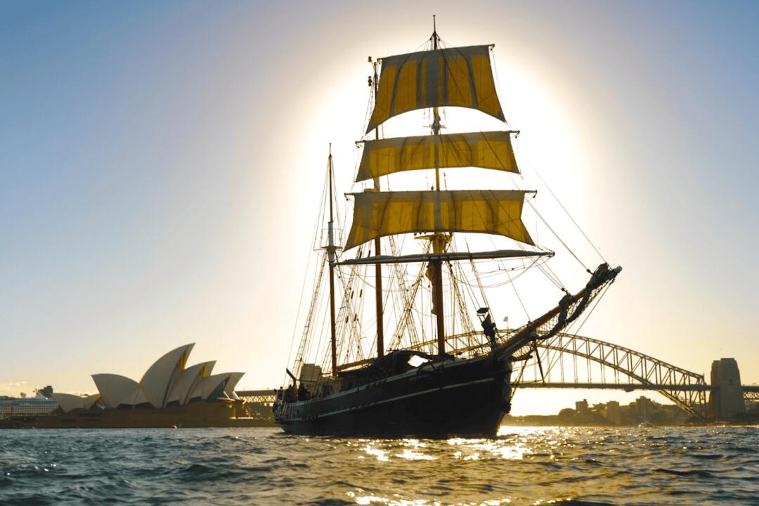 Tall Ship Twilight Dinner Cruise, Seniors - Gift Voucher or Instant Booking - Sydney NSW