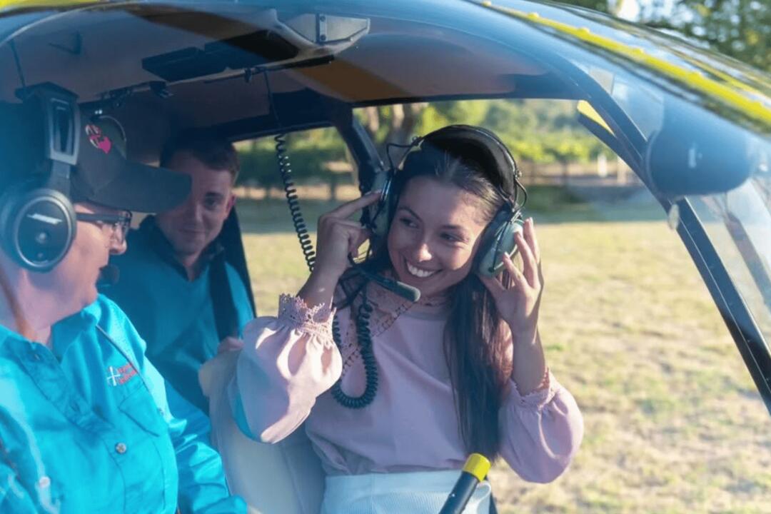 Heli Flight and Kies Vineyard Experience - Gift Voucher or Instant Booking - Lyndoch SA