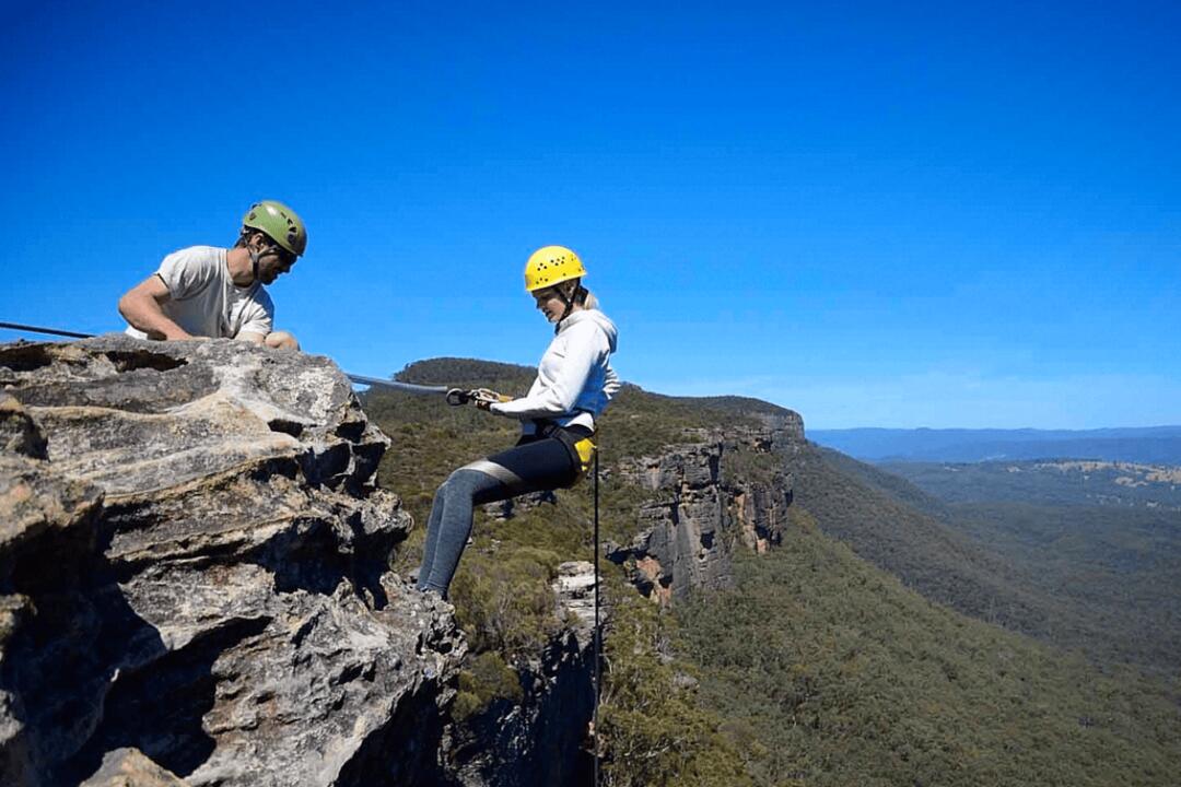 Full Day of Abseiling and Rock Climbing - Gift Voucher or Instant Booking - Katoomba NSW