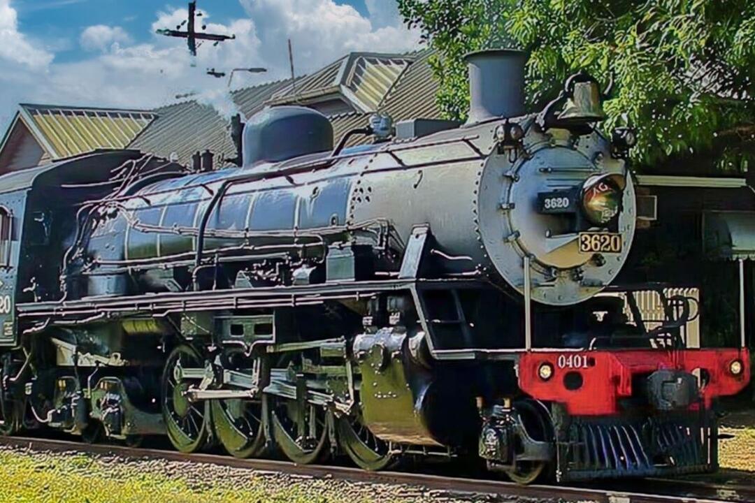 The Q Train, First Class for 2, Steam Locomotive Gift Voucher - Drysdale VIC