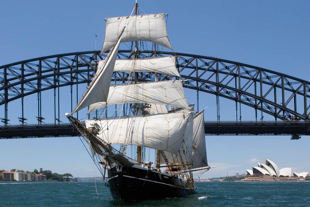 Tall Ship Wine and Canapes Cruise for Two - Gift Voucher or Instant Booking - Sydney NSW