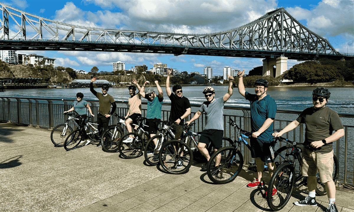 Brisbane 2-Hour Guided Bike Adventure Kangaroo Point QLD