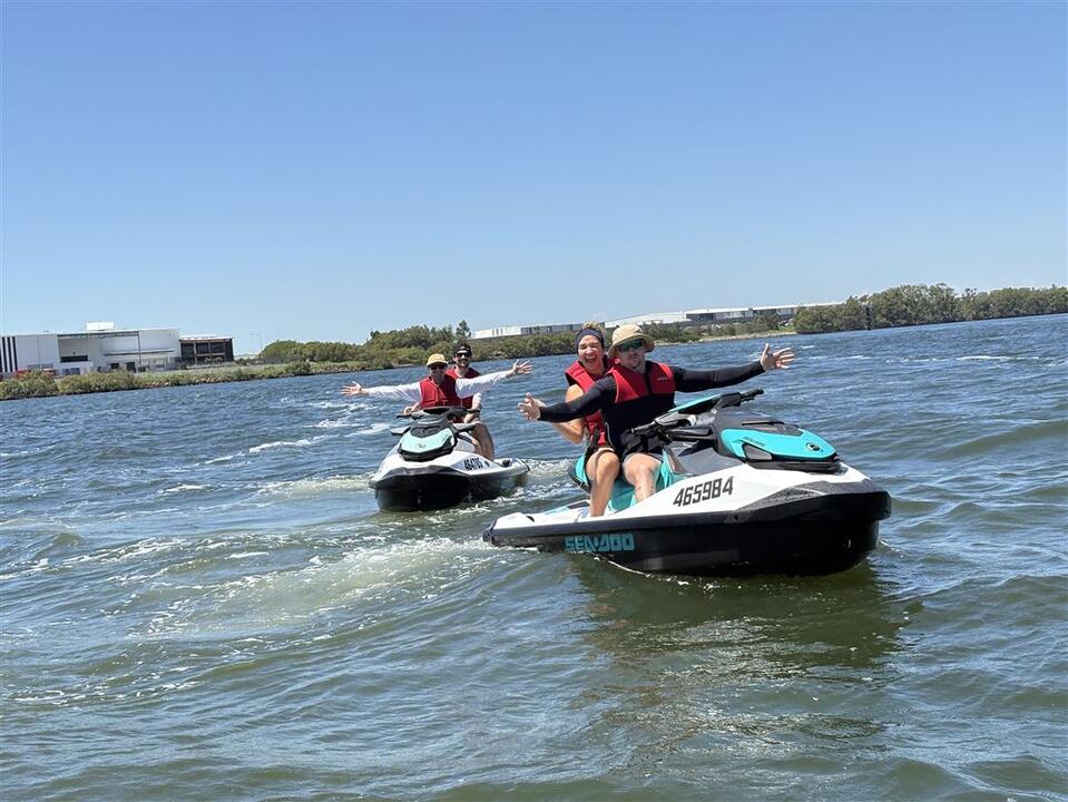 Moreton Bay Jet Ski Adventure - Gift Voucher or Instant Booking - Newstead QLD