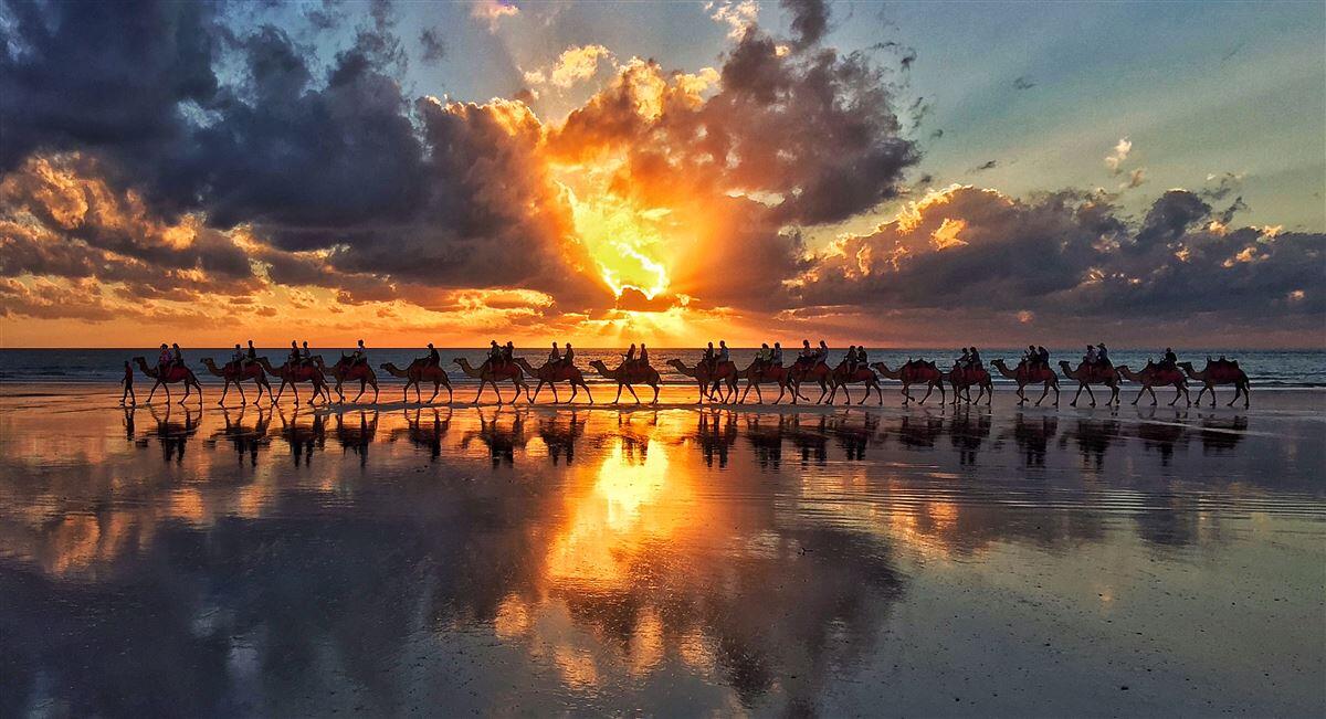Cable Beach Sunset Camel Ride Instant Booking - Cable Beach WA