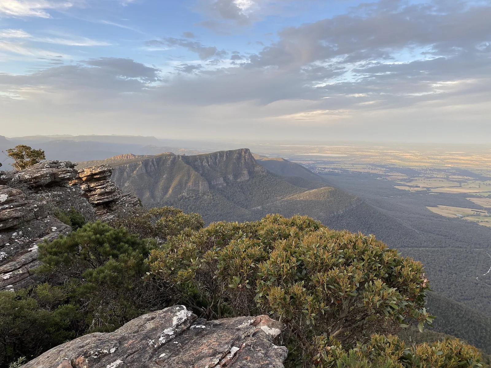 View from the top of Mount William (Duwil) to the North, Grampians National Park