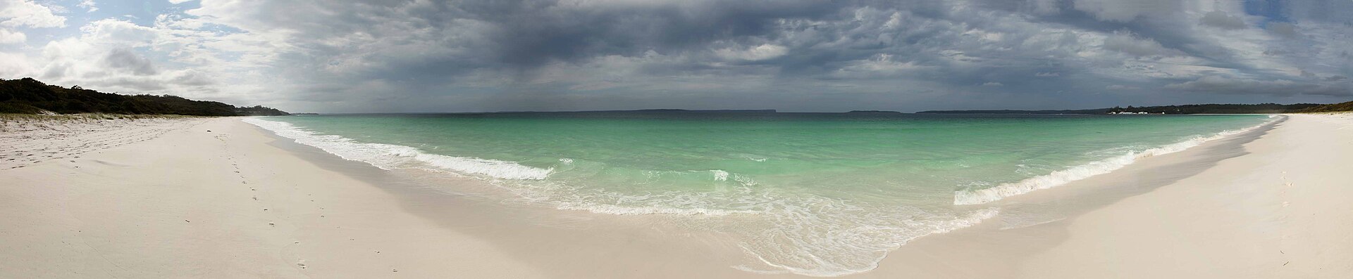 JPG Panorama of Hyams Beach, NSW